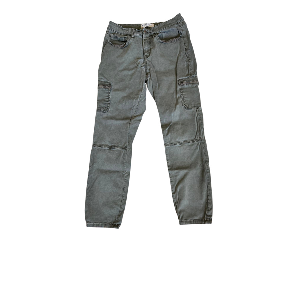 Mudd flex stretch utility skinny cargo pants, size 9